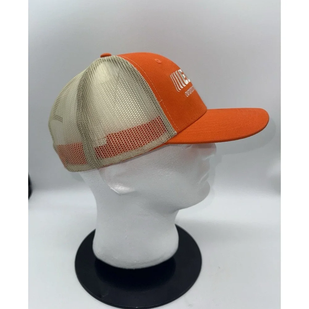 ECHO Men's Hat Cap Outdoor Power Equipment Snapback Adjustable Orange NEW NWT